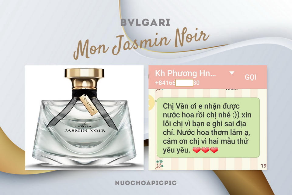 Bvlgari Mon Jasmin Noir - Nuoc Hoa Pic Pic