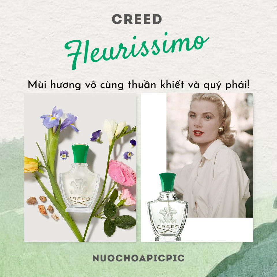 Creed Fleurissimo Edp 75ml - NuocHoaPicPic