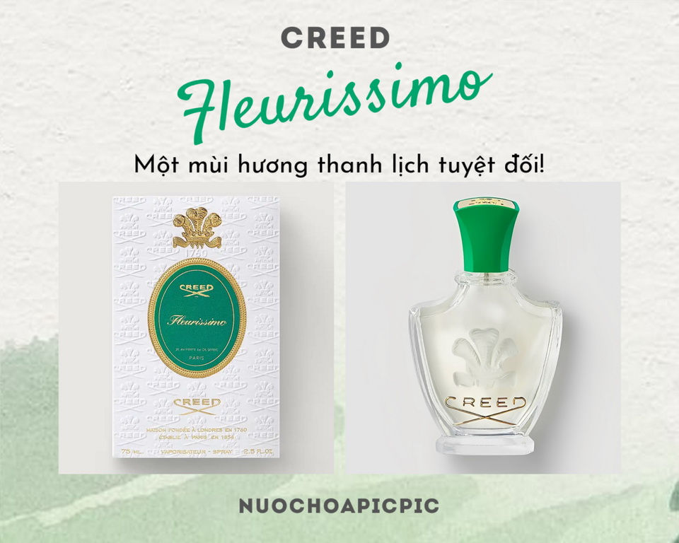Creed Fleurissimo Edp 75ml - NuocHoaPicPic
