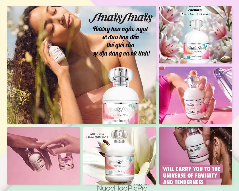 Cacharel Anais Anais L'Original Edt - Nuoc Hoa Pic Pic