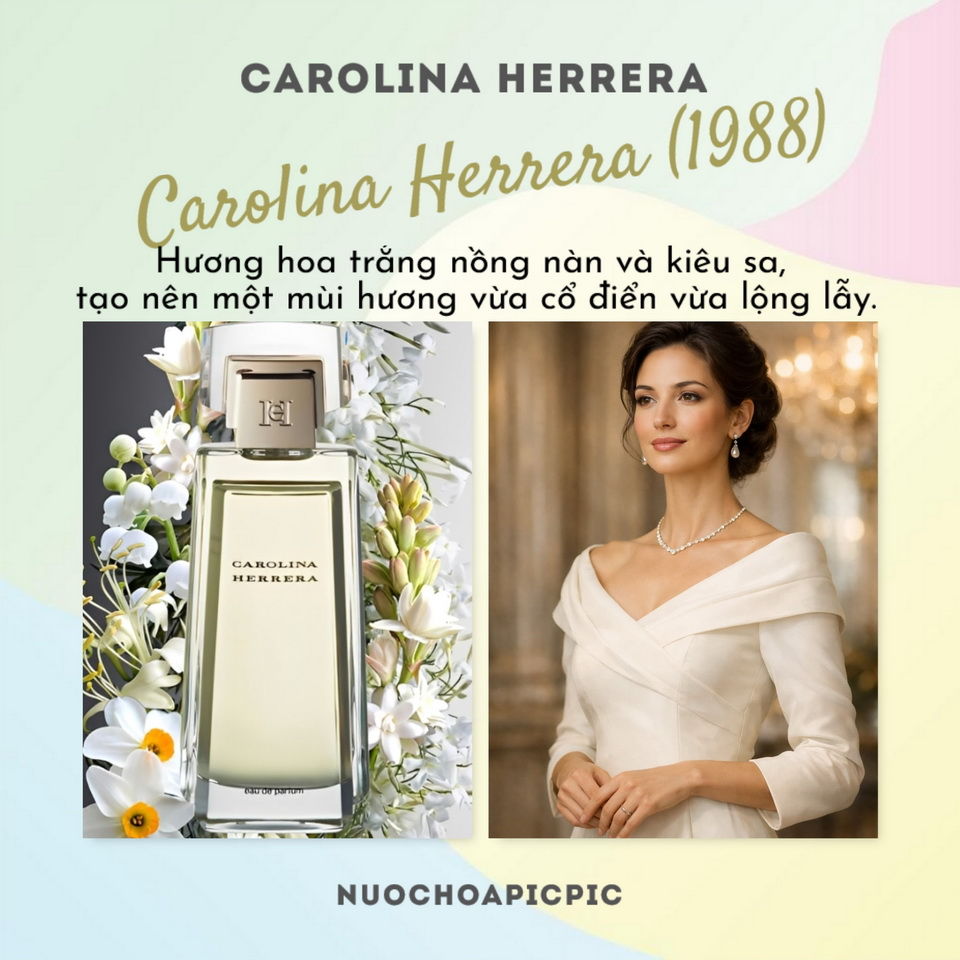 Carolina Herrera Eau de Parfum - Nuoc Hoa Pic Pic