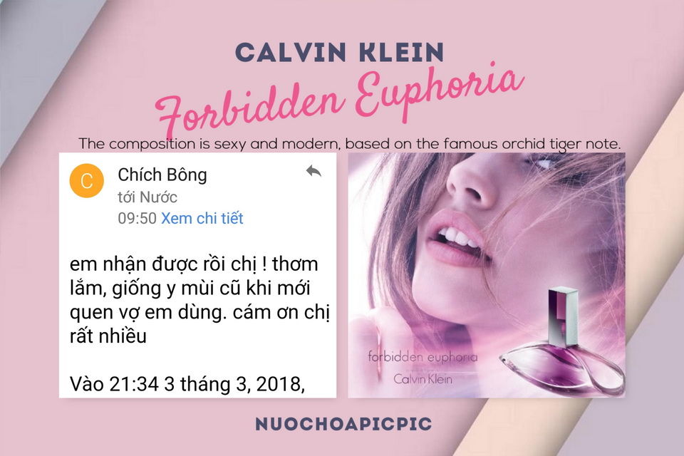 Ck Forbidden Euphoria Edp - Nuoc Hoa Pic Pic