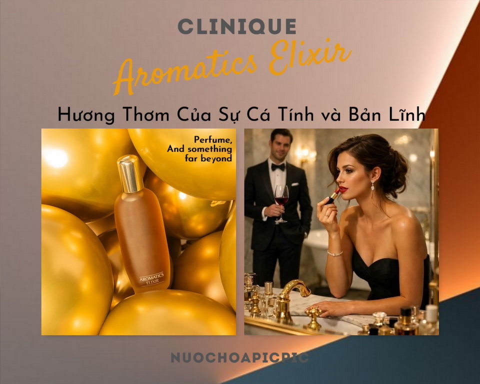Clinique Aromatics Elixir Edp 100ml - Nuoc Hoa Pic Pic