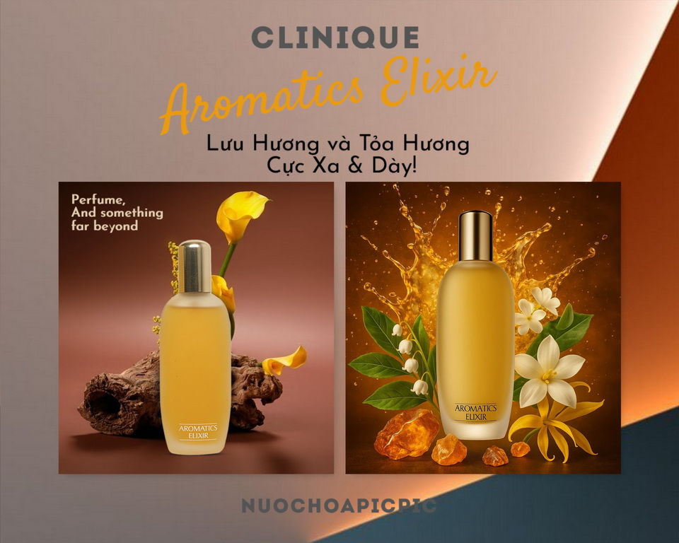 Clinique Aromatics Elixir Edp 100ml - Nuoc Hoa Pic Pic