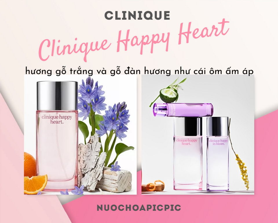 Clinique Happy Heart Edp 100ml - Nuoc Hoa Pic Pic