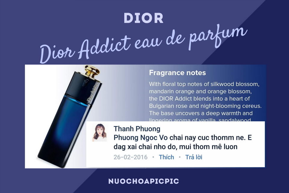 Dior Addict Edp 50ml - Nuoc Hoa Pic Pic