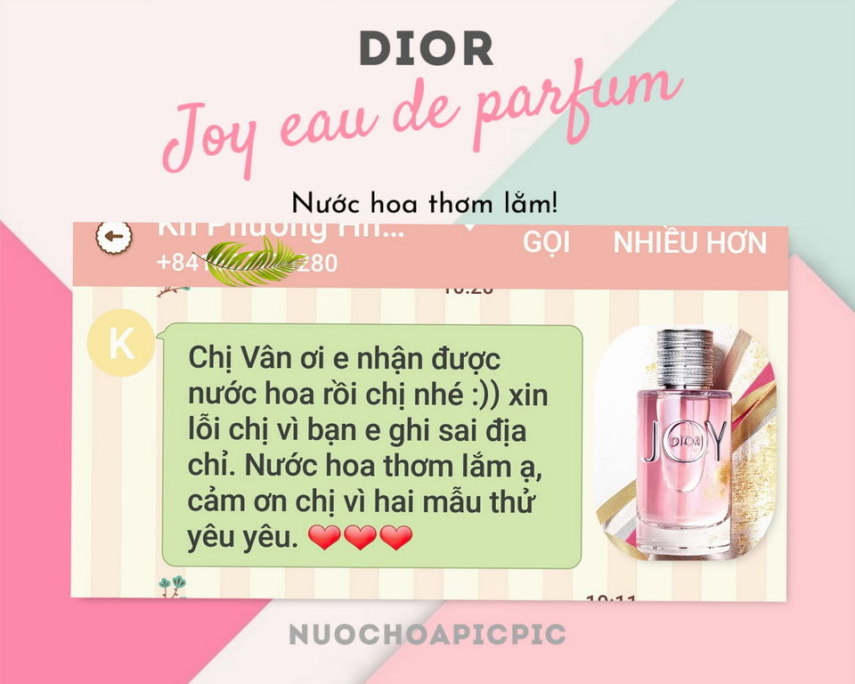 Dior Joy Edp 30ml - Nuoc Hoa Pic Pic