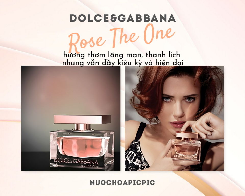 Dolce&Gabbana The One Rose Edp - Nuoc Hoa Pic Pic