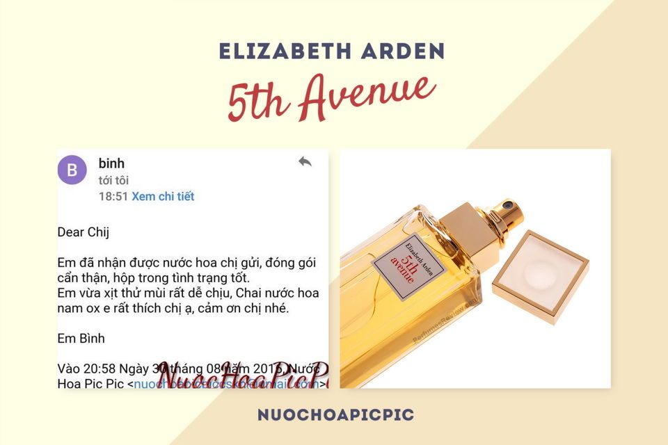 Elizabeth Arden 5Th Avenue Edp - Nuoc Hoa Pic Pic