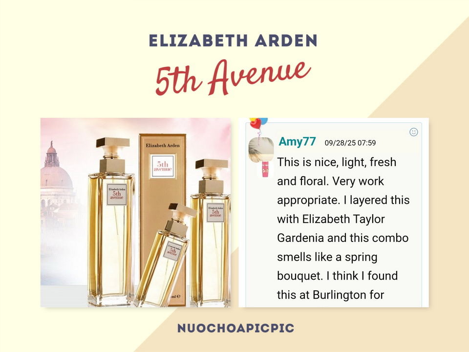 Elizabeth Arden 5Th Avenue Edp - Nuoc Hoa Pic Pic