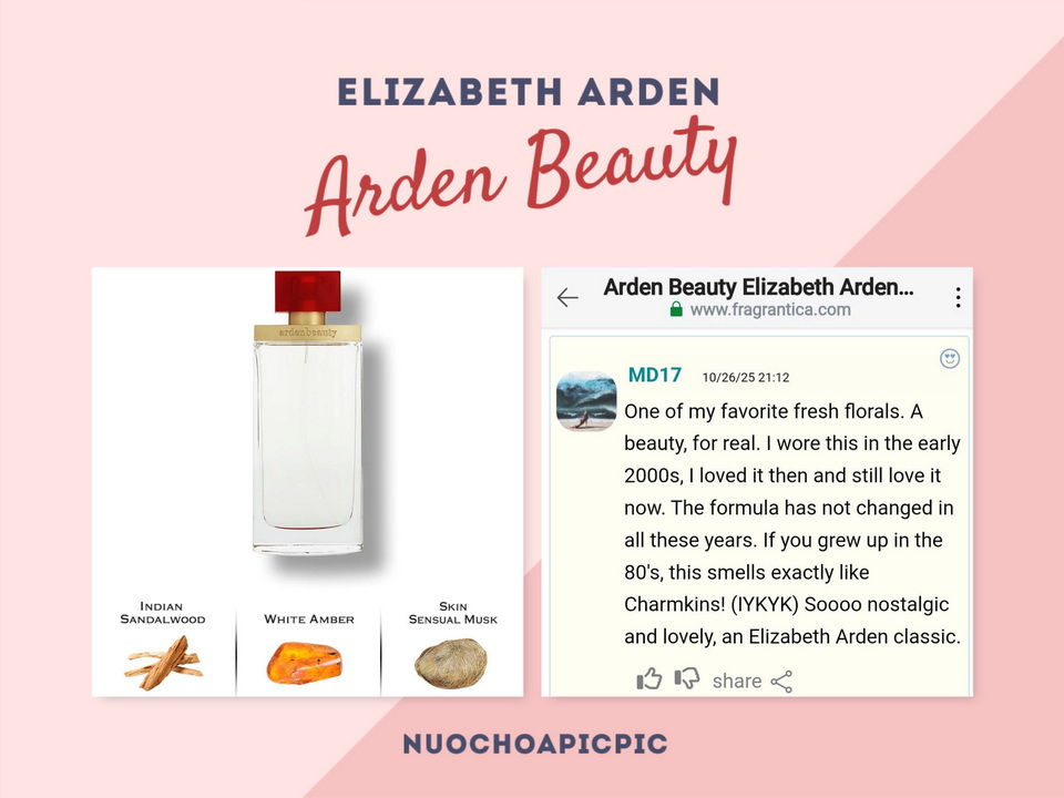 Elizabeth Arden Beauty Edp 100ml - Nuoc Hoa Pic Pic