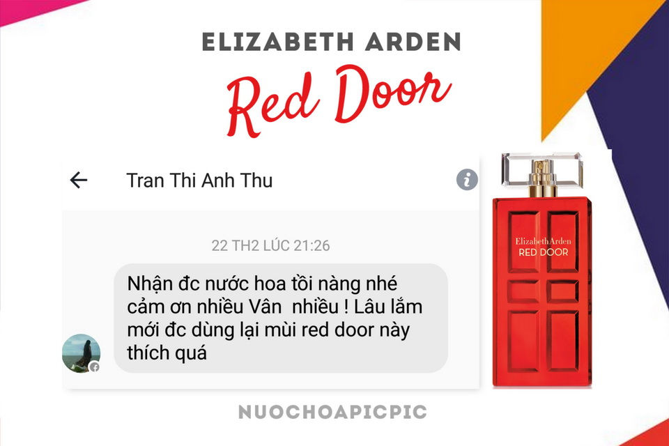 Elizabeth Arden Red Door Edt - Nuoc Hoa Pic Pic