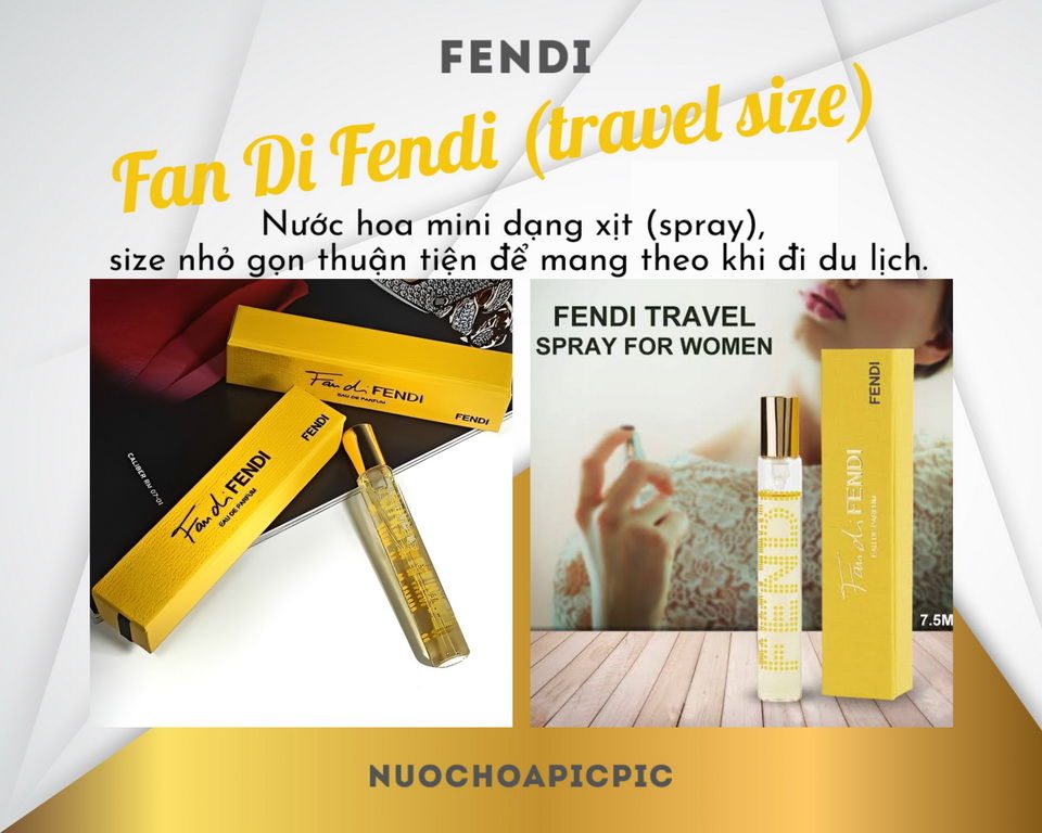 Fendi Fan Di Fendi Edp - Nuoc Hoa Pic Pic