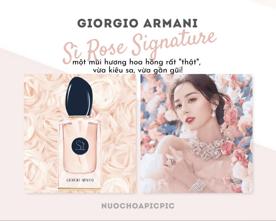 Giorgio Armani Si Rose Signature Edp 50ml - Nuoc Hoa Pic Pic