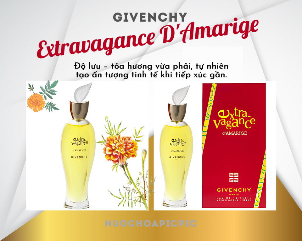 Givenchy Extravagance D'Amarige Edt 100ml - Nuoc Hoa Pic Pic