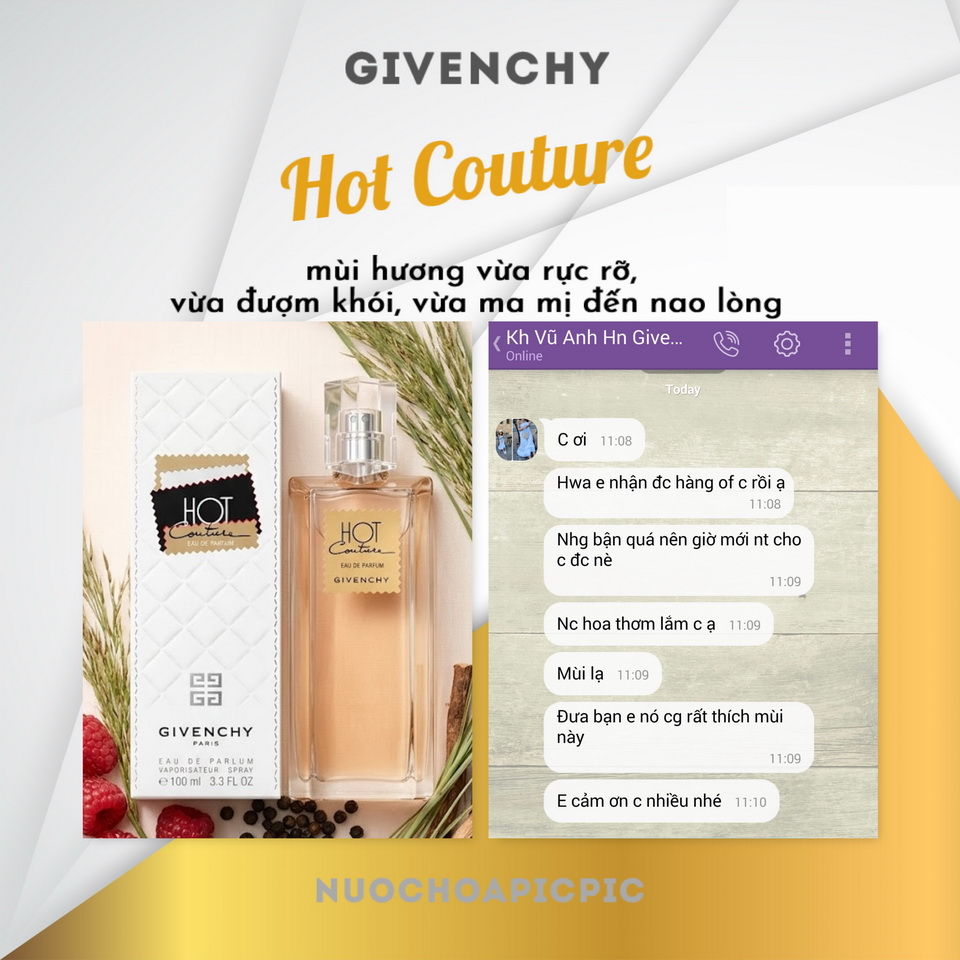 Givenchy Hot Couture Edp - Nuoc Hoa Pic Pic