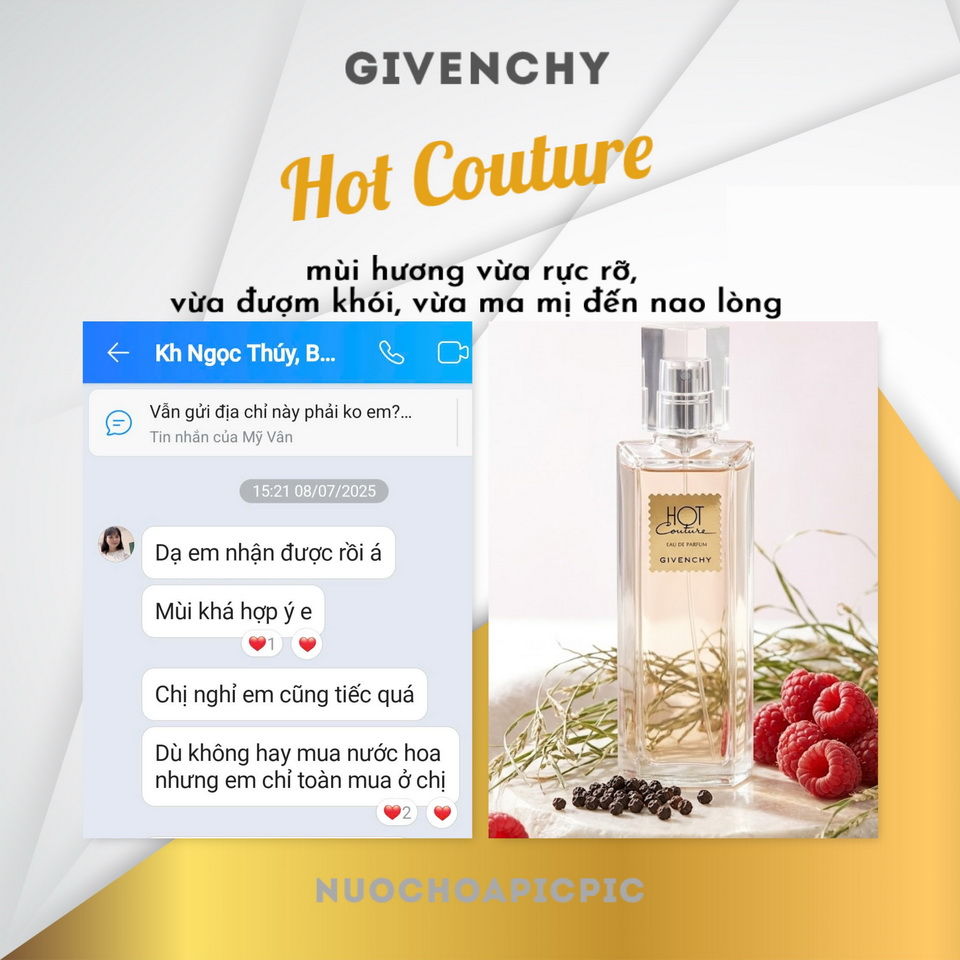 Givenchy Hot Couture Edp - Nuoc Hoa Pic Pic