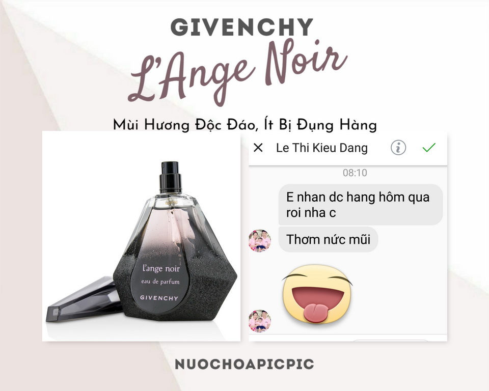 Givenchy L'Ange Noir Edp 75ml - Nuoc Hoa Pic Pic