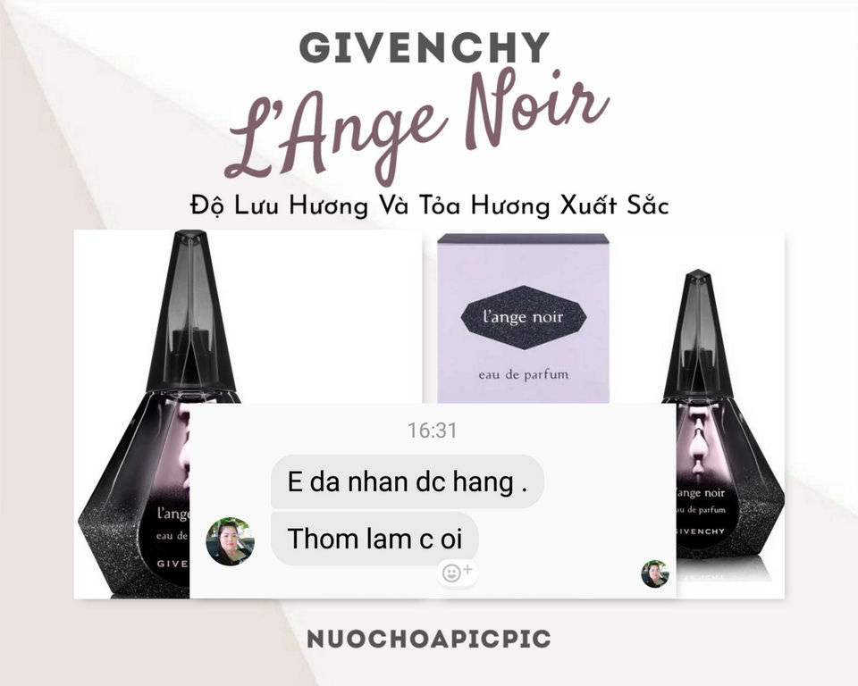 Givenchy L'Ange Noir Edp 75ml - Nuoc Hoa Pic Pic