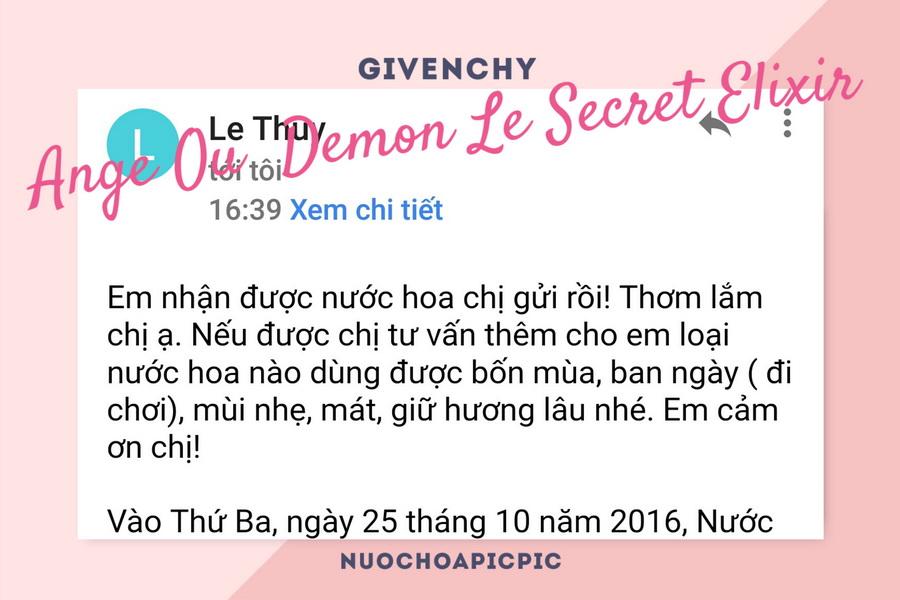 Givenchy Ange Ou  Demon Le Secret Elixir - Nuoc Hoa Pic Pic