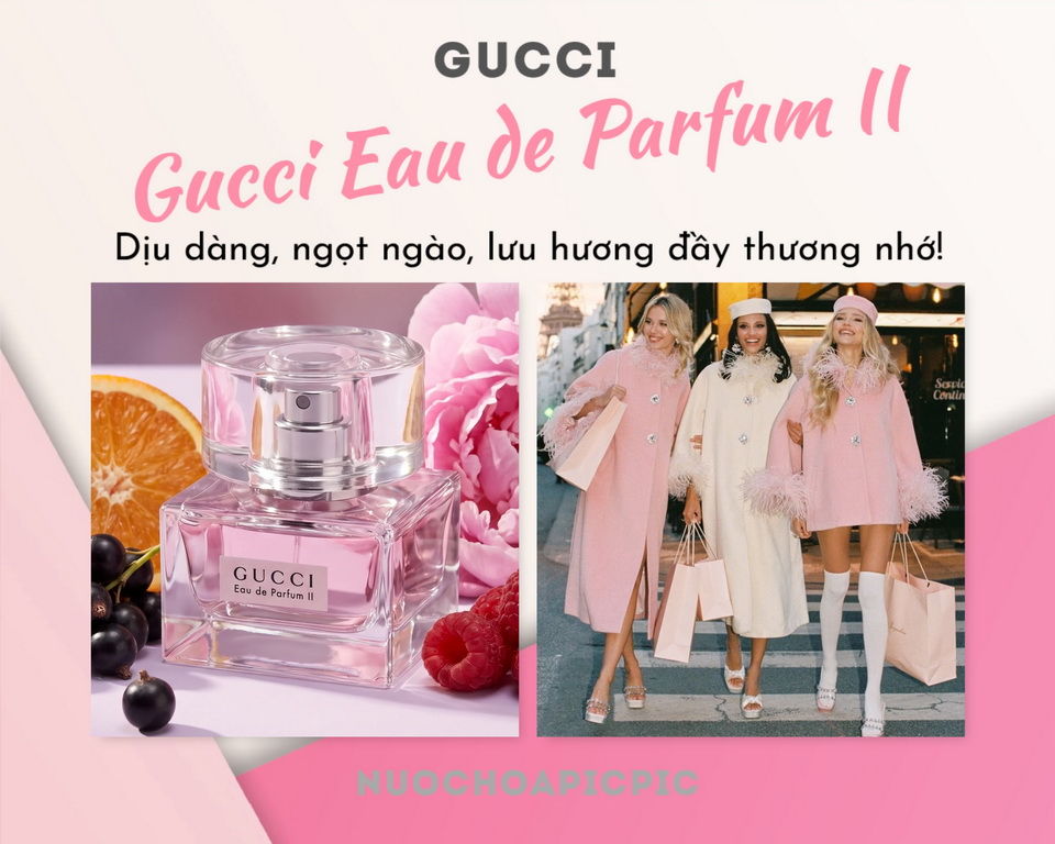 Gucci II (Pink) Edp 50ml - Nuoc Hoa Pic Pic