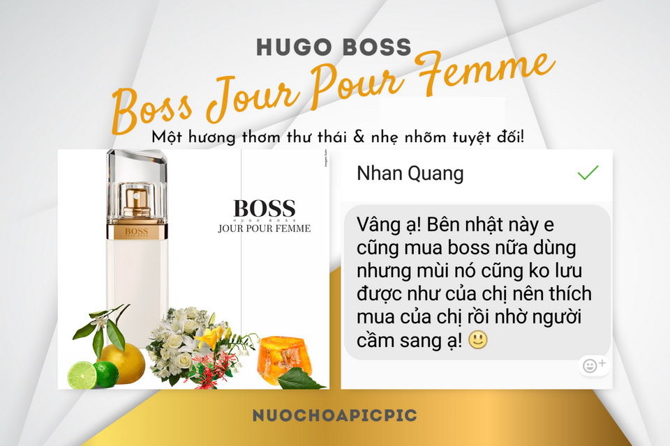 Hugo Boss Jour Pour Femme Edp 75ml - Nuoc Hoa Pic Pic