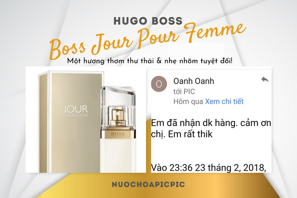 Hugo Boss Jour Pour Femme Edp 75ml - Nuoc Hoa Pic Pic