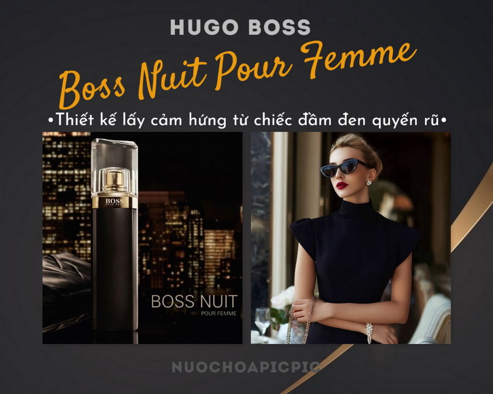 Hugo Boss Nuit Pour Femme Edp 75ml - Nuoc Hoa Pic Pic