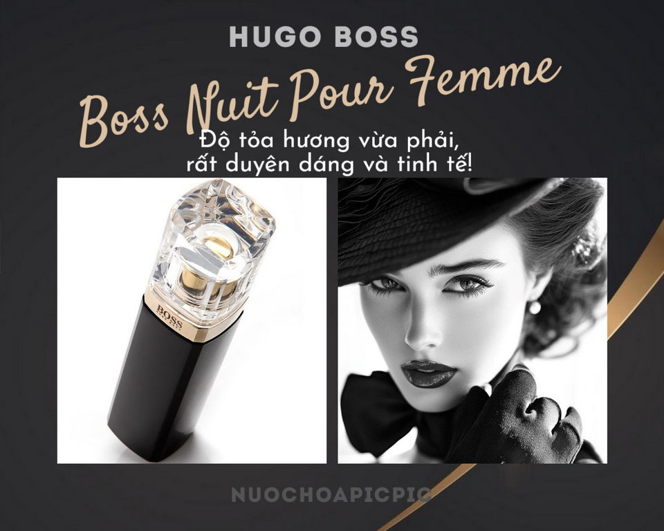 Hugo Boss Nuit Pour Femme Edp 75ml - Nuoc Hoa Pic Pic