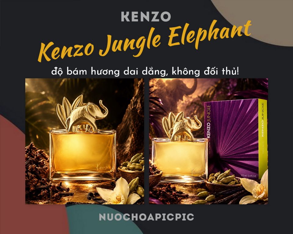 Kenzo Jungle Elephant Edp 100ml - Nuoc Hoa Pic Pic