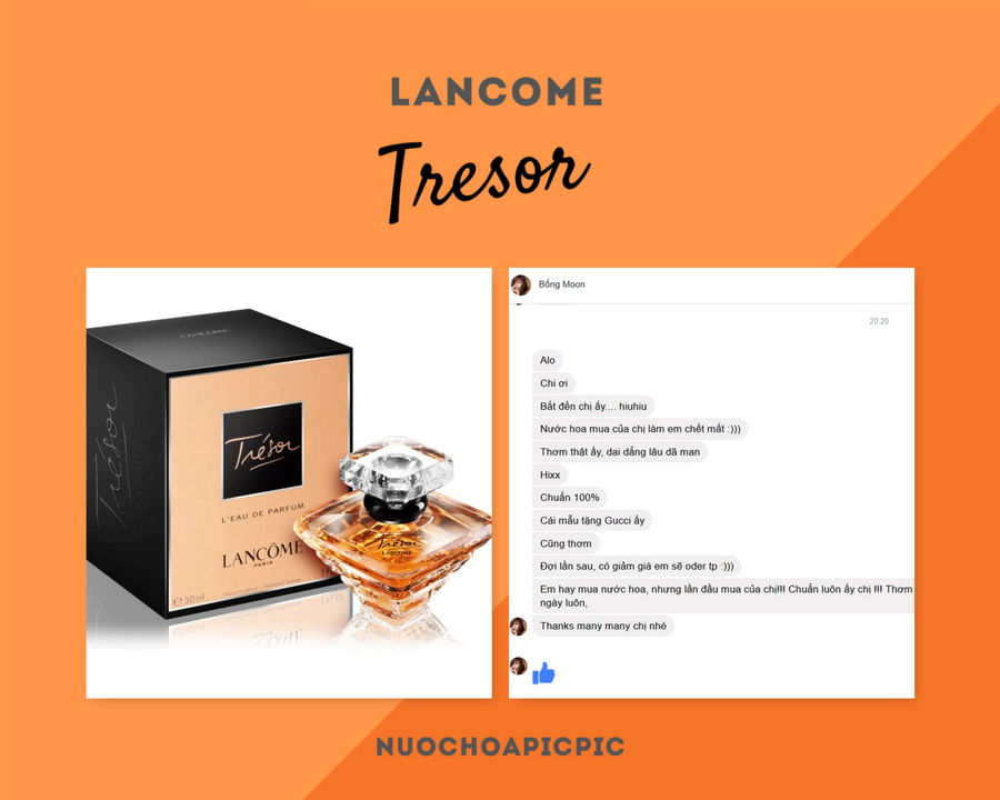 Lancome Tresor Edp - Nuoc Hoa Pic Pic