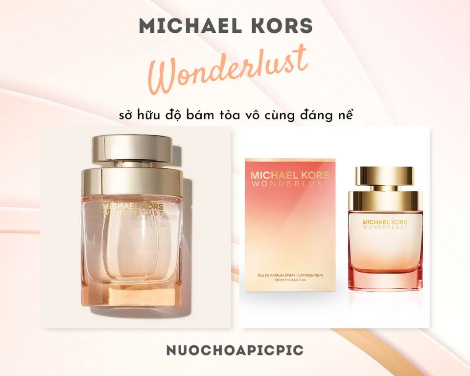 Michael Kors Wonderlust Edp 100ml - Nuoc Hoa Pic Pic