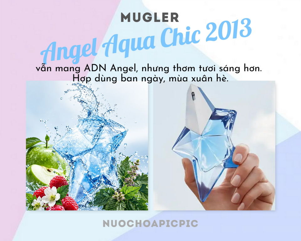 Thierry Mugler Angel Aqua Chic 2013 Edt 50ml - Nuoc Hoa Pic Pic