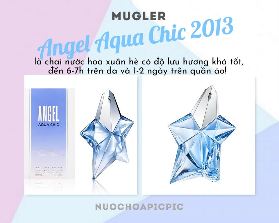 Thierry Mugler Angel Aqua Chic 2013 Edt 50ml - Nuoc Hoa Pic Pic