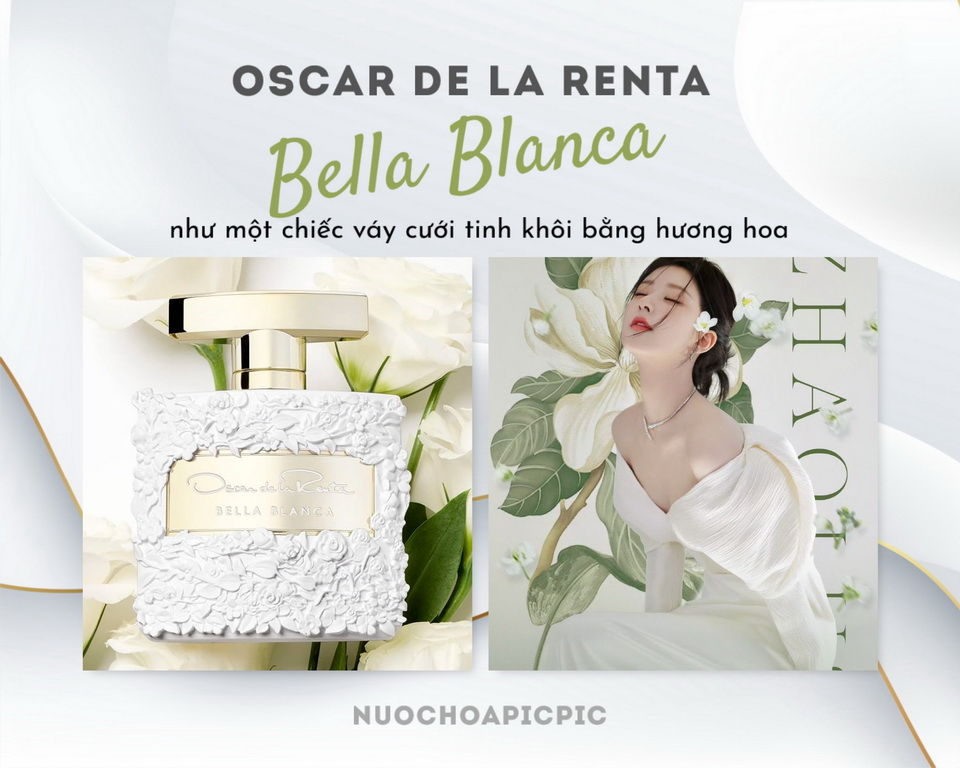 Oscar de la Renta Bella Blanca Edp 100ml - Nuoc Hoa Pic Pic