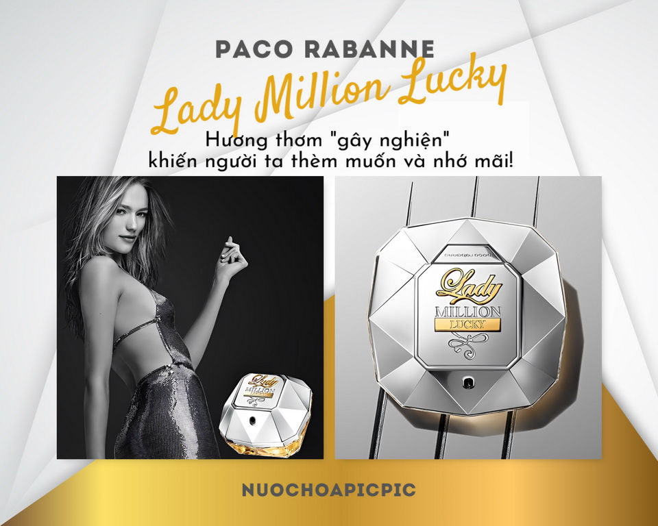 Paco Rabanne Lady Million Lucky Edp 80ml - Nuoc Hoa Pic Pic