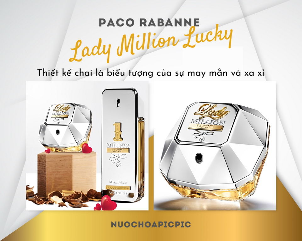 Paco Rabanne Lady Million Lucky Edp 80ml - Nuoc Hoa Pic Pic