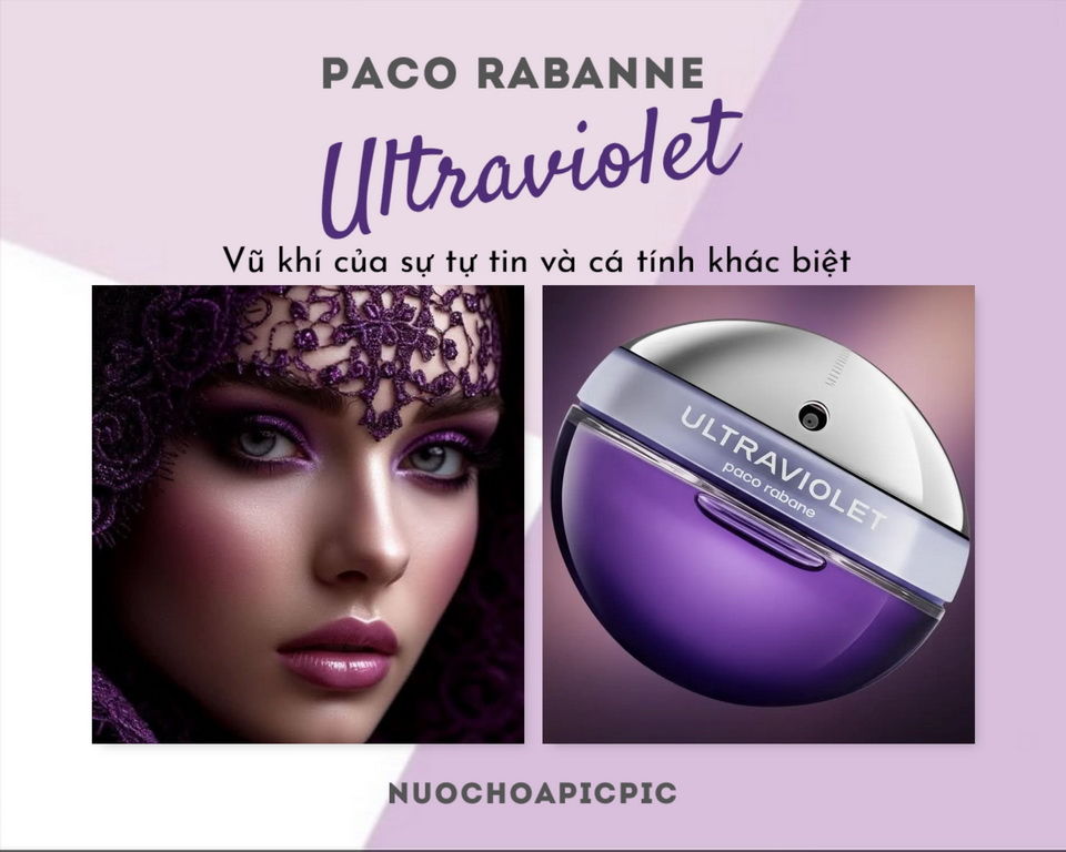 Paco Rabanne Ultraviolet Edp 80ml - Nuoc Hoa Pic Pic