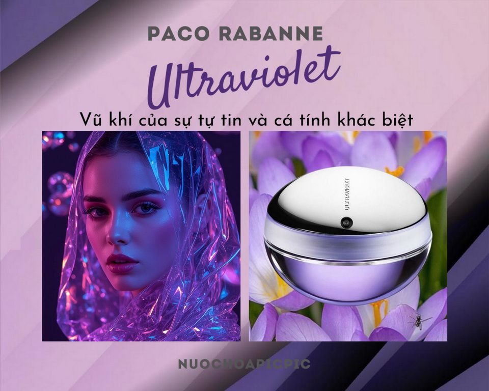 Paco Rabanne Ultraviolet Edp 80ml - Nuoc Hoa Pic Pic