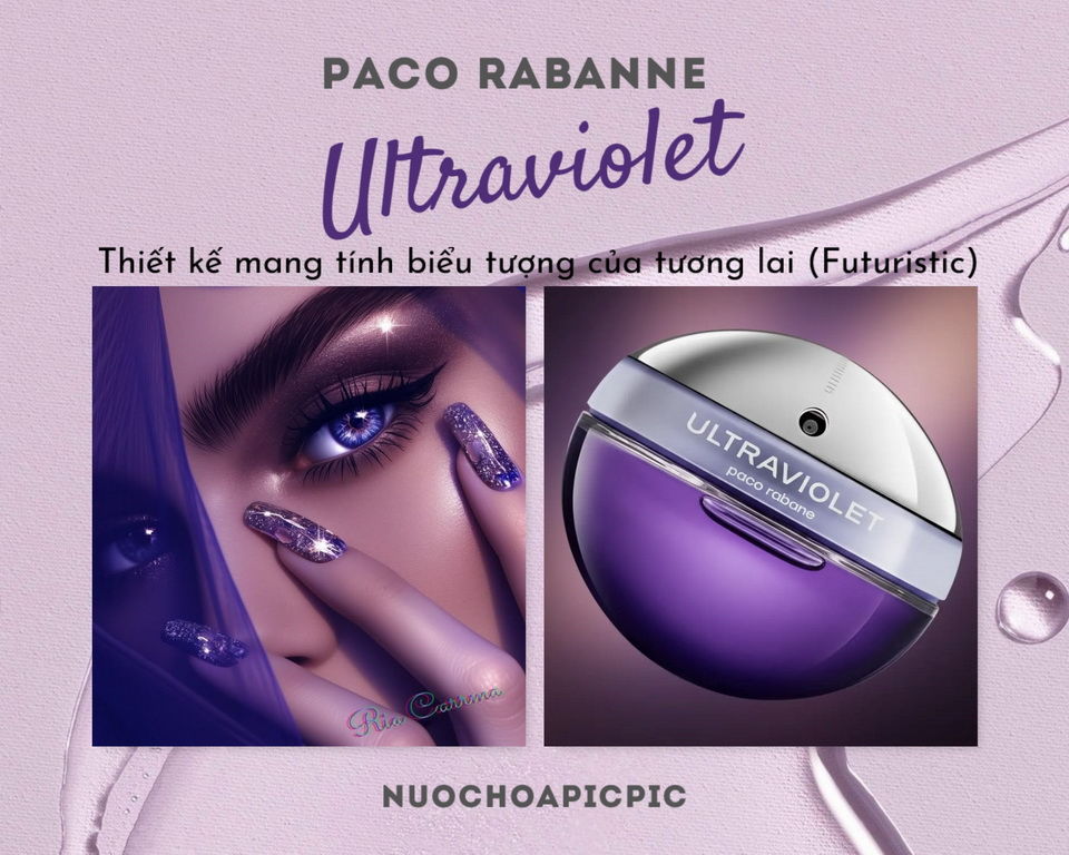 Paco Rabanne Ultraviolet Edp 80ml - Nuoc Hoa Pic Pic
