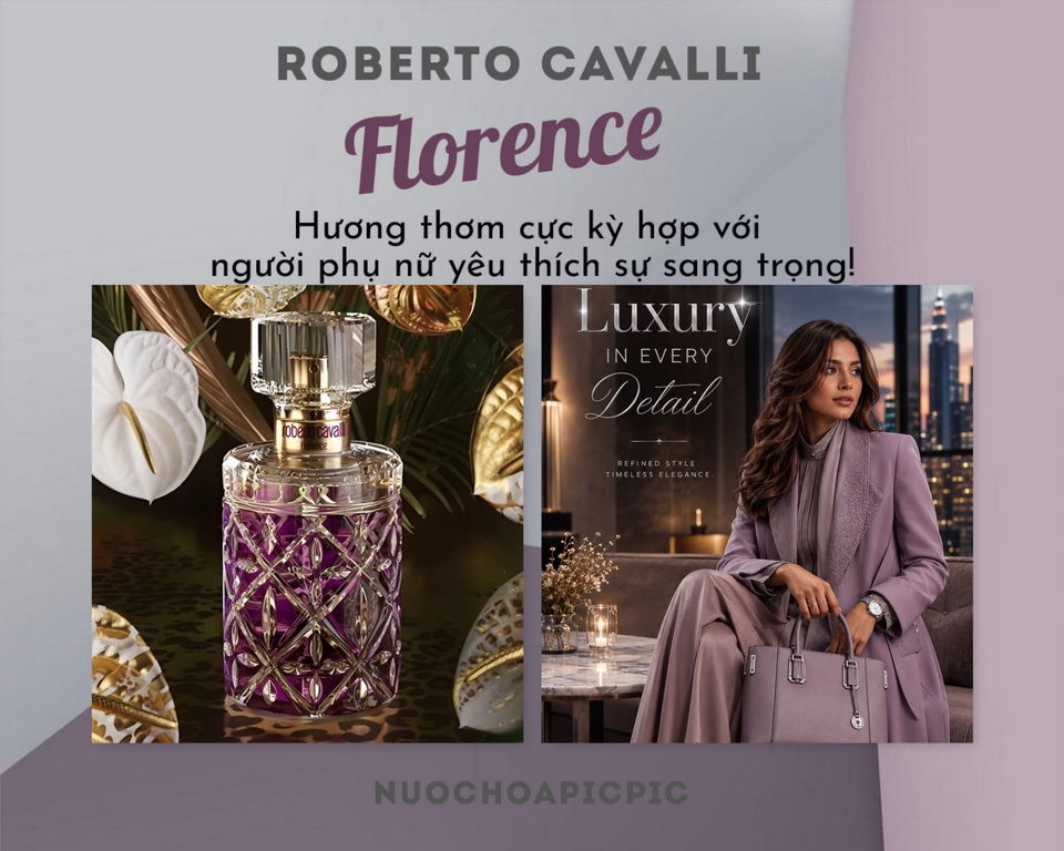 Roberto Cavalli Florence Edp 75ml - Nuoc Hoa Pic Pic