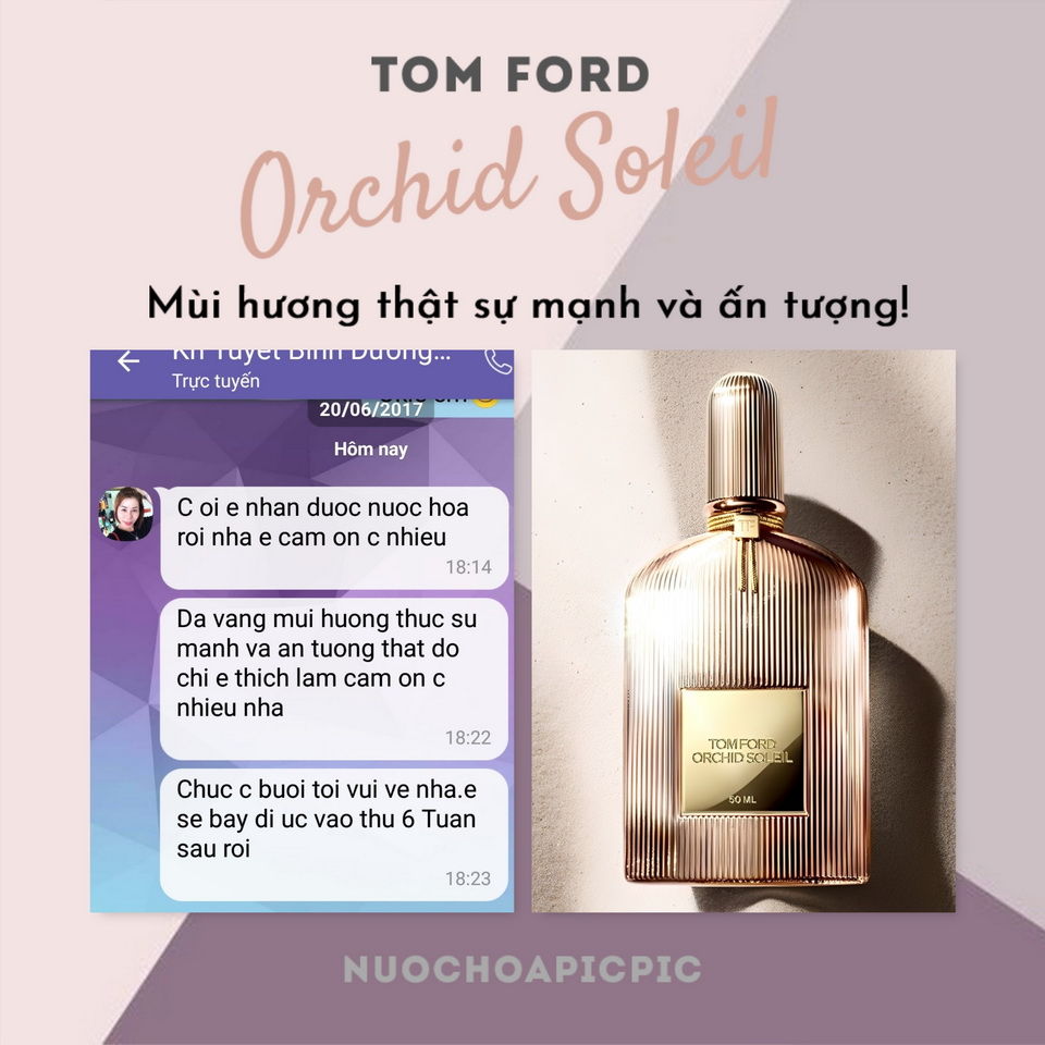 Tom Ford Orchid Soleil Edp 50ml - Nuoc Hoa Pic Pic