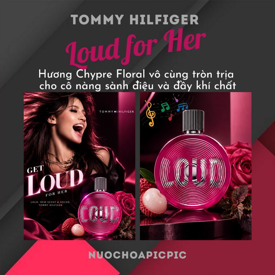 Tommy Hilfiger Loud Edt 75ml - Nuoc Hoa Pic Pic