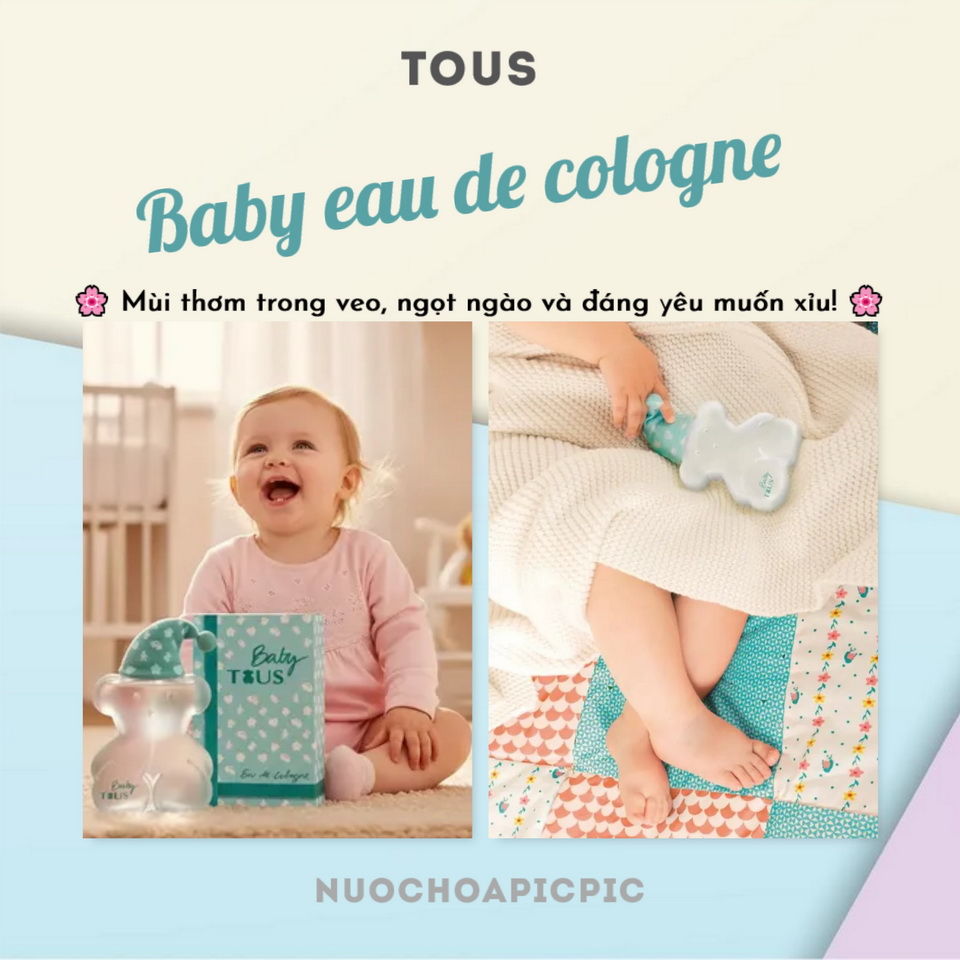 Tous Baby Alcohol Free Edc 100ml - Nuoc Hoa Pic Pic 