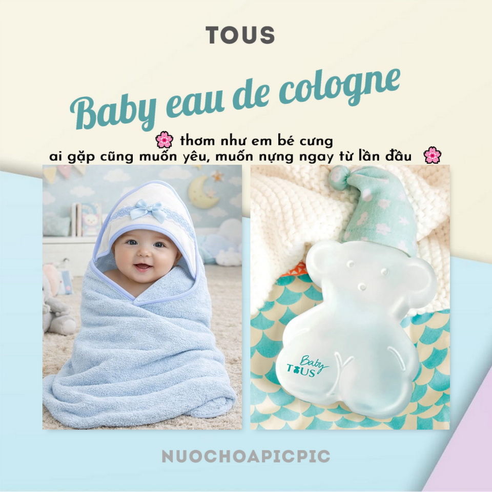 Tous Baby Alcohol Free Edc 100ml - Nuoc Hoa Pic Pic 