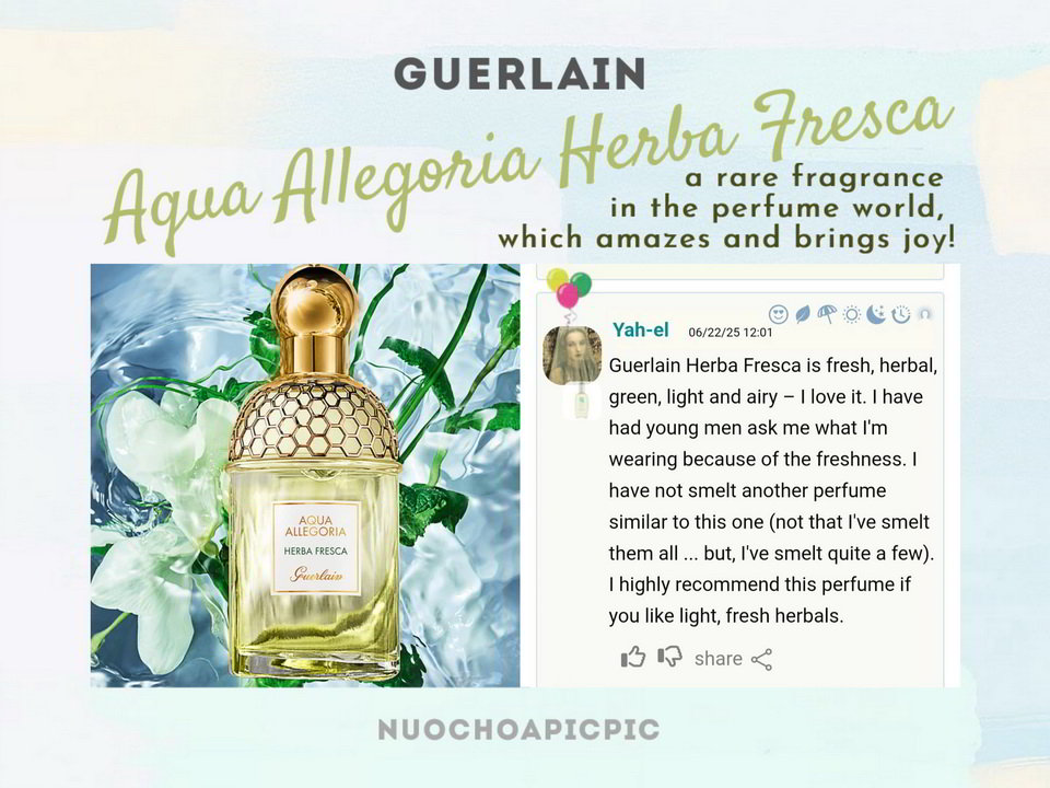 Guerlain Aqua Allegoria Herba Fresca Edt 75ml - Nuoc Hoa Pic Pic