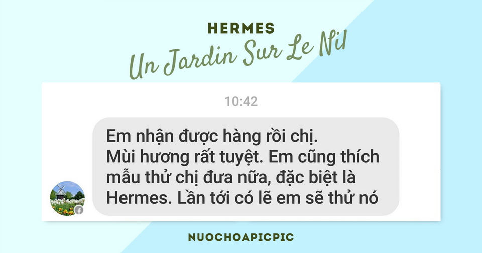 Hermes Un Jardin Sur Le Nil - Nuoc Hoa Pic Pic
