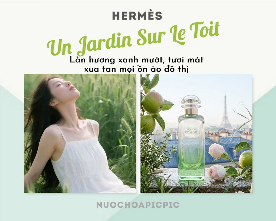 Hermes Un Jardin Sur Le Toit Edt - Nuoc Hoa Pic Pic