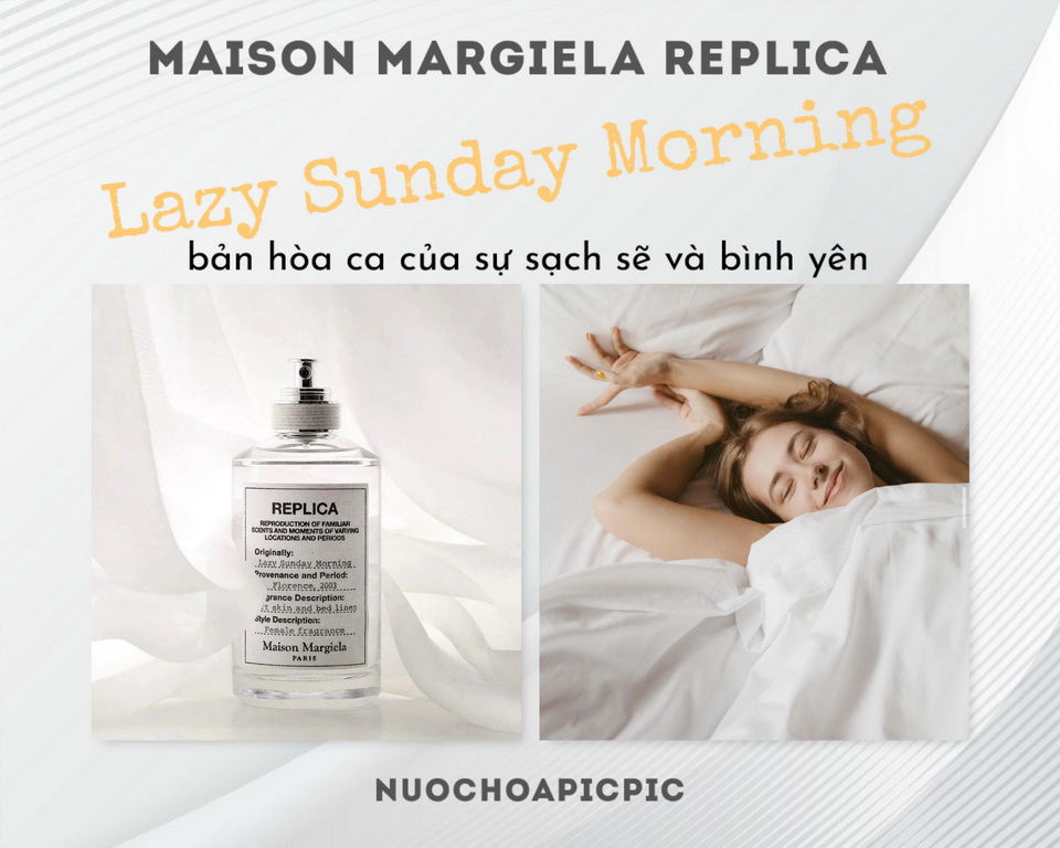 Maison Margiela Replica Lazy Sunday Morning Edt - Nuoc Hoa Pic Pic