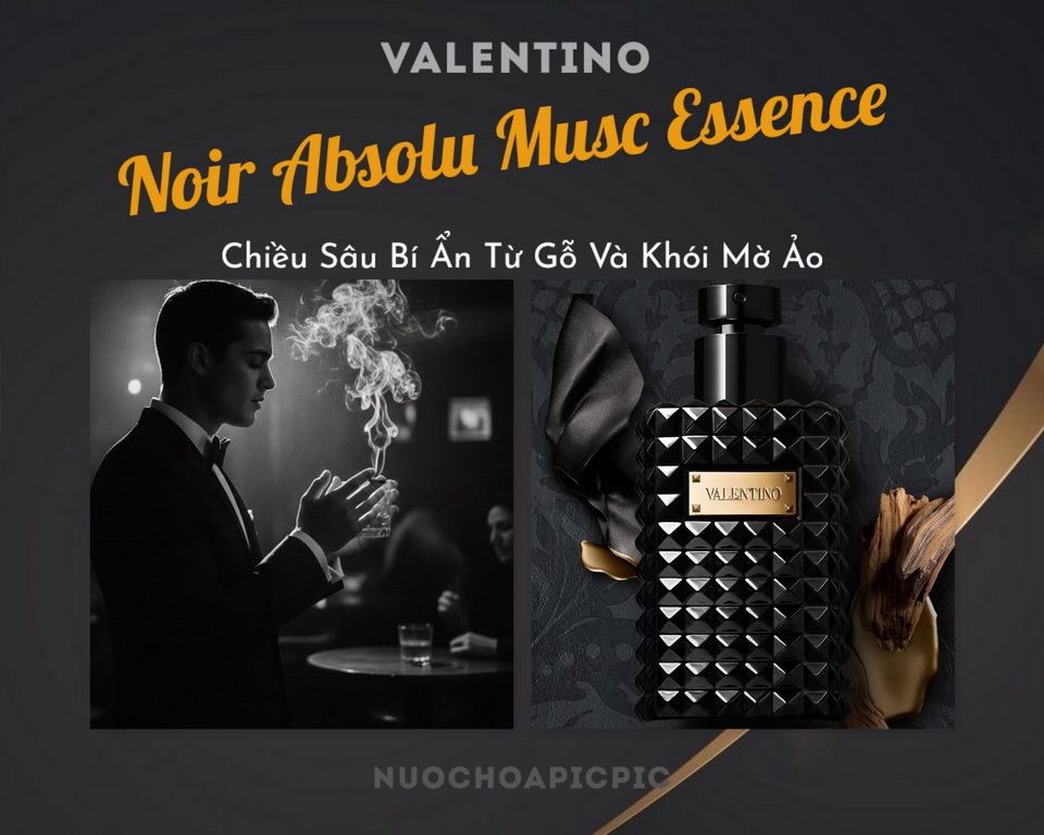 Valentino Noir Absolu Musc Essence Edp 100ml - Nuoc Hoa Pic Pic
